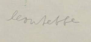 Leon Tebbe - Laureatenmap met twee prenten (houtsnedes), z.t. kopen? Bied vanaf 1!