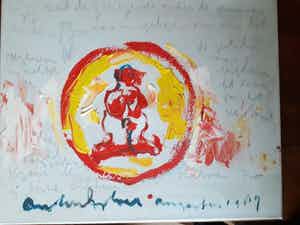 Anton Heyboer - gij zijt de gezegende onder de vrouwen verkocht voor € 275!