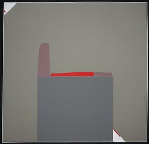 Hans Landsaat - Zeefdruk, Zonder titel kopen? Bied vanaf 35!