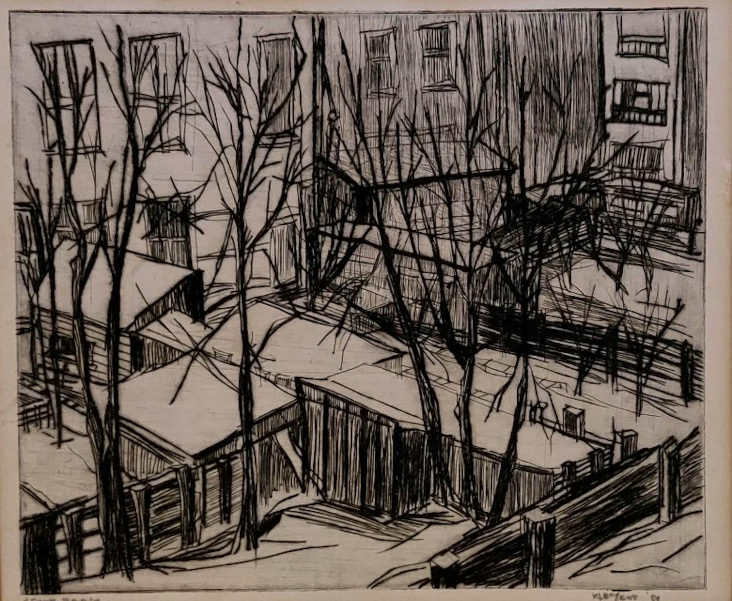 Fon Klement - Zicht op stadstuinen kopen? Bied vanaf 75!