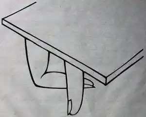 Tjeng Sit Oey - Linosnede: Mijn tafels doen het niet langer - 1990 verkauft für € 35!