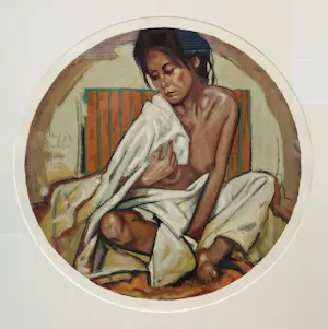 Buy Nico Vrielink - zonder titel maar met lijst! JA-08 ( opslag extern)? Bid from 75!