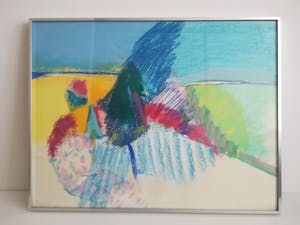 Niet of onleesbaar gesigneerd - pastel, zeezicht, abstract en origineel kopen? Bied vanaf 1!