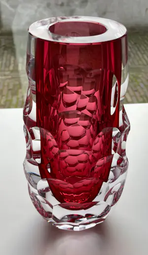 Petr Karizek - Unique glasobject “ PINK “ van Petr Karizek kopen? Bied vanaf 390!