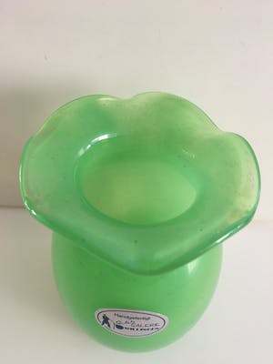 Glasgalerie Willingen - Dikwandig vaasje kopen? Bied vanaf 15!