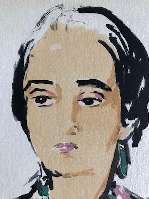 Kees van Dongen - Pochoir Tete de Femme 1925 kopen? Bied vanaf 175!