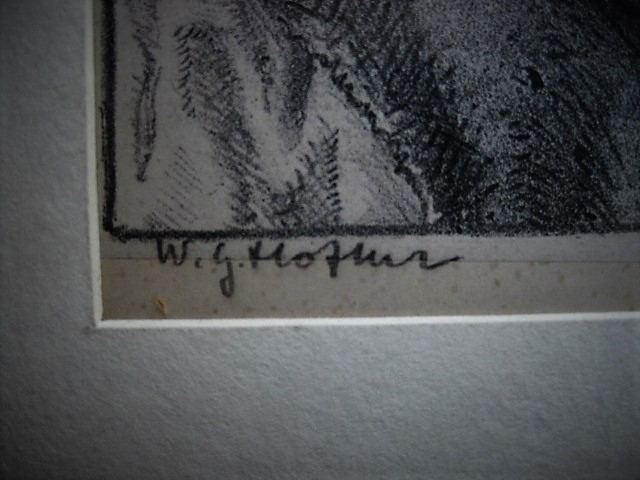 Willem Gerard Hofker - Fraaie vroege 1934 Ets "portret meisje met vlechten" gesigneerd  kopen? Bied vanaf 1!