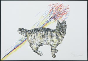 Roger Raveel - Suite van zes zeefdrukken, Felix Vulgaris kopen? Bied vanaf 2000!