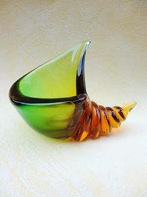 Seguso - seeshell ontwerp Barbini verkocht voor € 50!