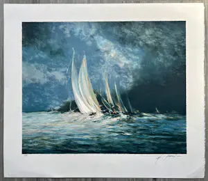 Francois D'Izarny - Voiliers en mer kopen? Bied vanaf 30!