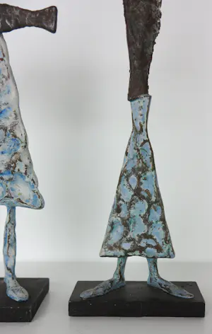 Zihong Zhang - Dancing with my shadow I en II (Brons) kopen? Bied vanaf 200!