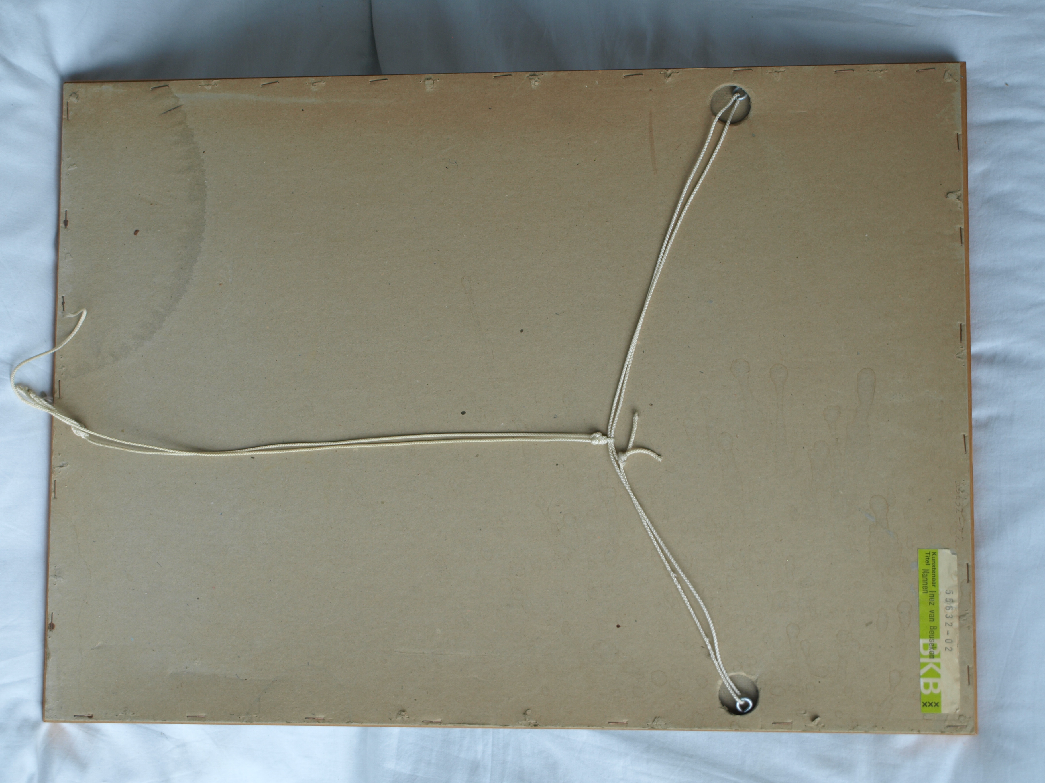 Inez van Beusekom - Ets, Mannen – gesigneerd & ingelijst – 1976  kopen? Bied vanaf 1!