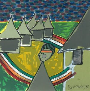 Corneille - Litho, Zonder titel - Ingelijst kopen? Bied vanaf 250!