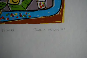 Twan de Vos - Rionet - litho - oplage 20 kopen? Bied vanaf 50!
