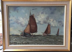 Klaas Zwaan - C3664, botters op zee kopen? Bied vanaf 575!