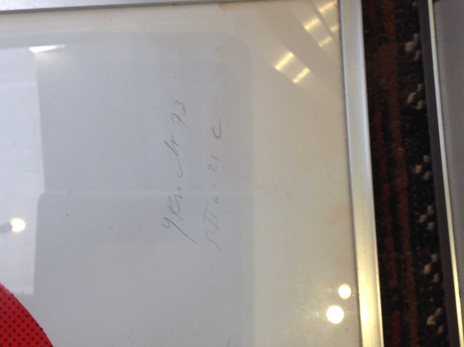 Yvonne Kracht - Geometrische vorm, zeefdruk kopen? Bied vanaf 50!