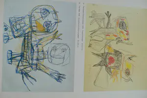 Karel Appel - Works on paper - Gesigneerd door kunstenaar - lichte vochtschade kopen? Bied vanaf 50!