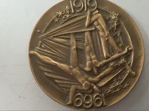 Fred Carasso - 50 jaar KLM penning kopen? Bied vanaf 69!