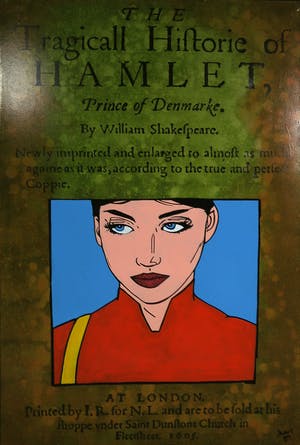 Jan Bollaert - Gemengde techniek op board, Hamlet kopen? Bied vanaf 80!