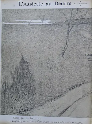 Kees van Dongen - 'Assiette eu Beurre' met lithografisch afgedrukte tekening. kopen? Bied vanaf 27!