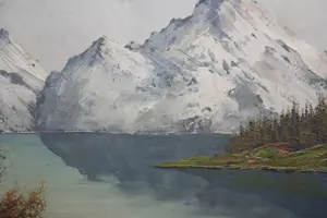 Niet of onleesbaar gesigneerd - Olie Verf Schilderij F,Kafinger kopen? Bied vanaf 1!