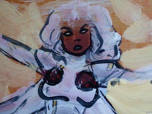 Peter Klashorst - Acrylverf op doek , “MARVEL” - GROOT – 2018 – 60 x 105 cm kopen? Bied vanaf 350!