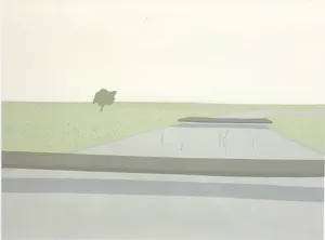 Doris Groeneveld - West-Fries Landschap, gesigneerd en ingelijst kopen? Bied vanaf 35!