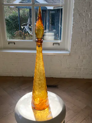 Empoli Glas - Empoli glazen karaf, iconisch model Genie, 1970 kopen? Bied vanaf 75!