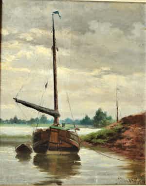 Gerarda Wilhelmina ten Hoet - boot op het water verkocht voor € 100!