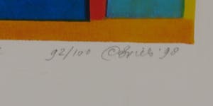 Clemens Briels - Zeefdruk, Puntillita carved out her name (...) - Ingelijst (Groot) kopen? Bied vanaf 100!