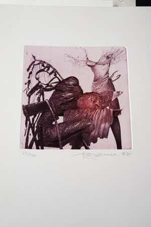 Karel Demel - Illustratie van gedichten verkocht voor € 1!