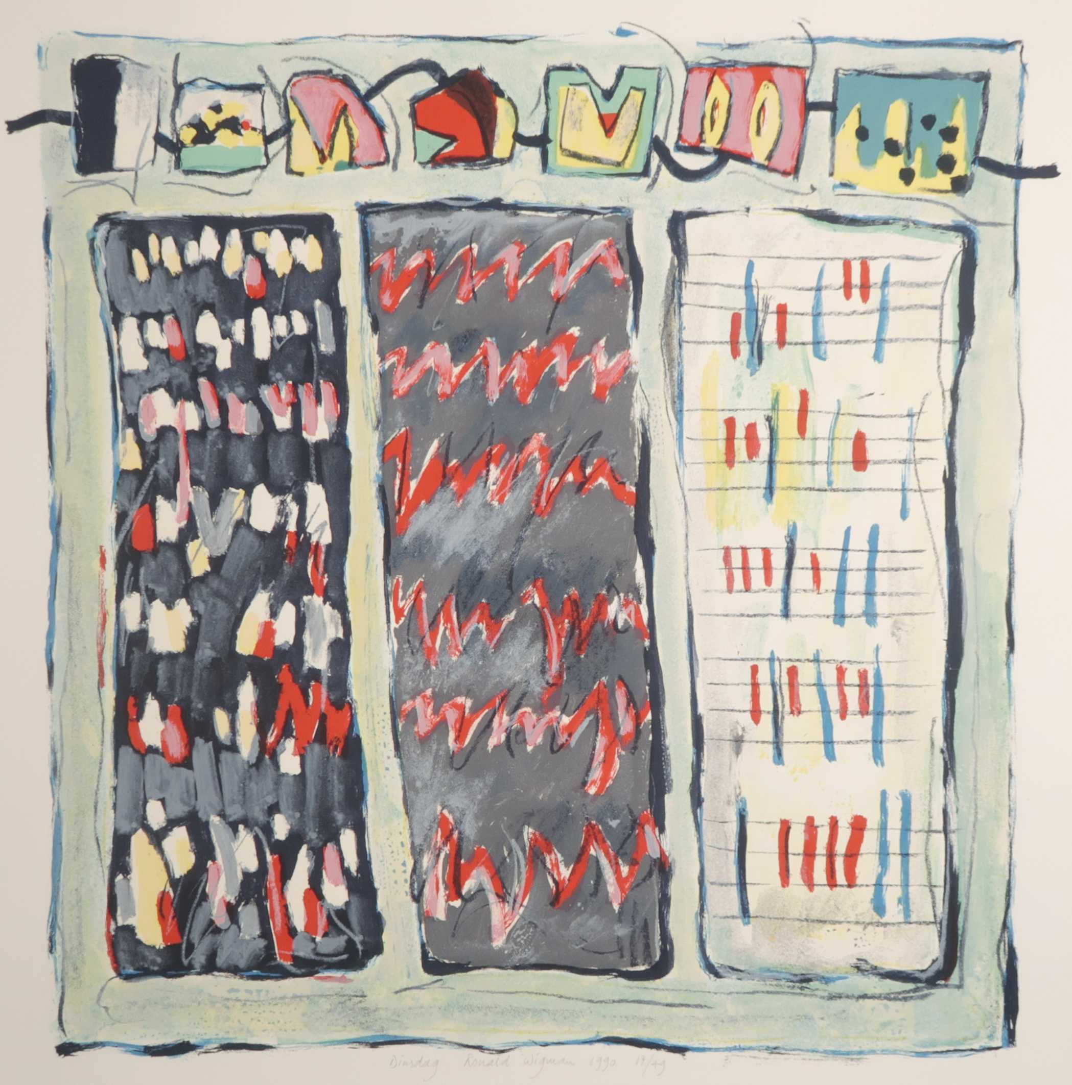 Ronald Wigman - Litho, Dinsdag kopen? Bied vanaf 1!