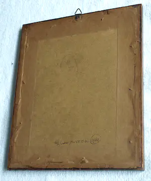 Sal Meijer - Ingelijste ets , Gracht in Amsterdam , Reguliersgracht ? – Nr. 17 kopen? Bied vanaf 25!