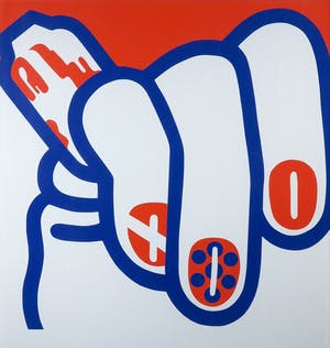 Marte Roling - Zeefdruk, Handen 26F - Ingelijst (Groot) kopen? Bied vanaf 1!