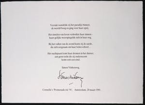 Corneille - Portfolio met vier litho's, Promenade, met een gedicht door Simon Vinkenoog kopen? Bied vanaf 1!