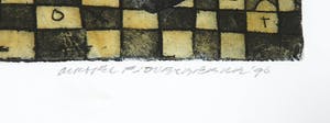Michel van Overbeeke - Kleurenets met bladgoud, Aware Away I kopen? Bied vanaf 1!