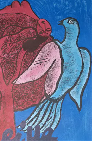 Corneille - grote lithografie - 50 ans d'estampes kopen? Bied vanaf 75!