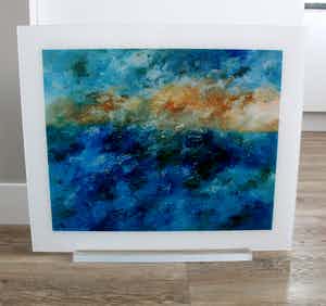 Armando - Armando - giclee op plexiglas inclusief standaard: Seestück - 2015 verkocht voor € 295!