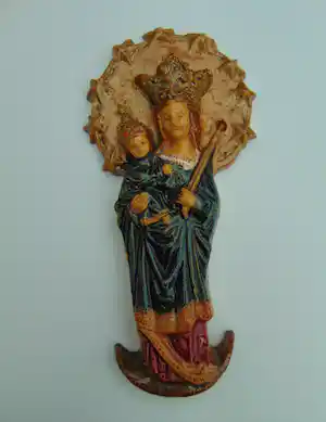 Russel-Tiglia - Plaquette Maria met kind vendu pour 45€ !