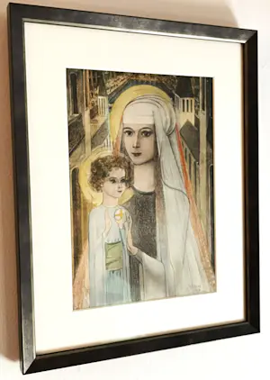 Jan Toorop - Madonna met kind kopen? Bied vanaf 210!