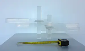 Margot Zanstra - Plexiglas sculptuur, Dubbel uitschuifbare knoop kopen? Bied vanaf 150!