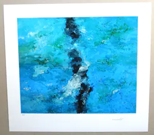 Armando - "DAMALS " - handgesigneerd - kleurengiclée - kleine oplage slechts 25 kaufen? Bieten Sie von 189!