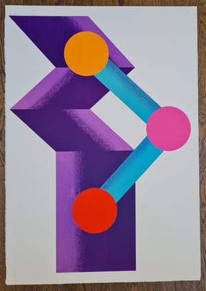 Kumi Sugai - 2 lithografien - Signal kopen? Bied vanaf 200!