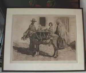 Louis Bron - Spaans familie voor het huis. kopen? Bied vanaf 40!