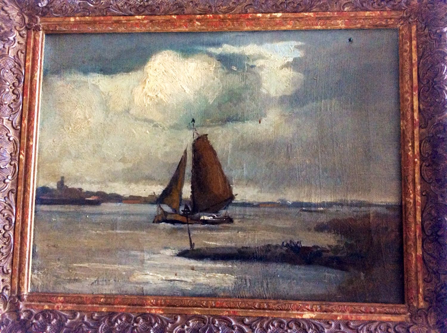 Willem Jansen - Zicht op rivier kopen? Bied vanaf 75!