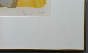 Bram van Velde - ingelijste gesigneerde kleuren litho - MP235 - 1976 kopen? Bied vanaf 395!