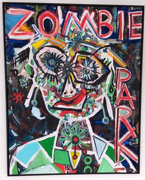 Paul Indrek Kostabi - Zombi Park verkocht voor € 1800!