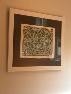 Keith Haring - Chocolate Buddha 5, gesigneerd, Heel bijzonder kopen? Bied vanaf 9500!