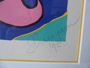 Shunyam - Zeefdruk, I cavalli di trevi - Ingelijst. kopen? Bied vanaf 90!