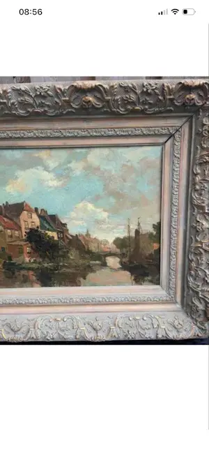 Buy Piet in 't Hout - Olieverfschilderij van Piet In 't Hout .? Bid from 225!